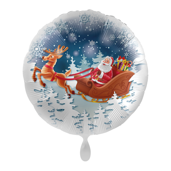 1 Balloon - Santa is Comming - UNI