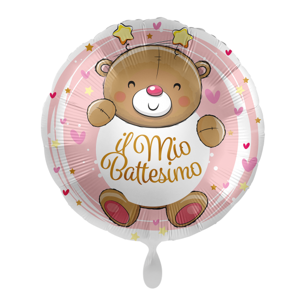 1 Balloon - Il mio battesimo pink - ITA