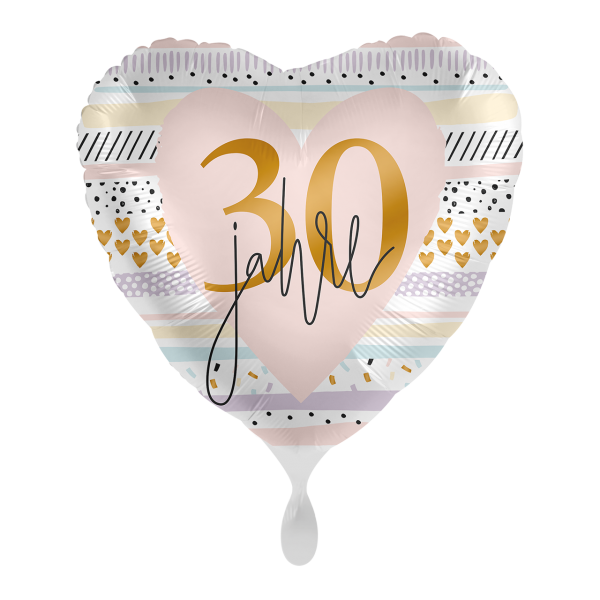 1 Ballon - Creamy Blush 30