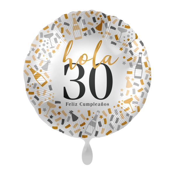 1 Balloon - Hello 30 - SPA