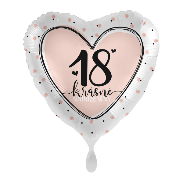 1 Balloon - Lovely Birthday 18 - CZE