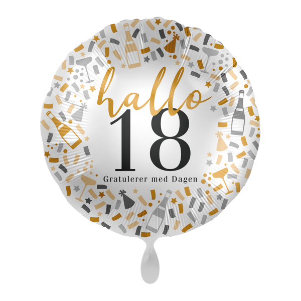 1 Balloon - Hello 18 - NOR