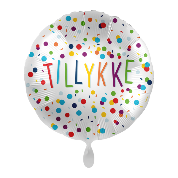 1 Balloon - Colorful Confetti Birthday - DAN