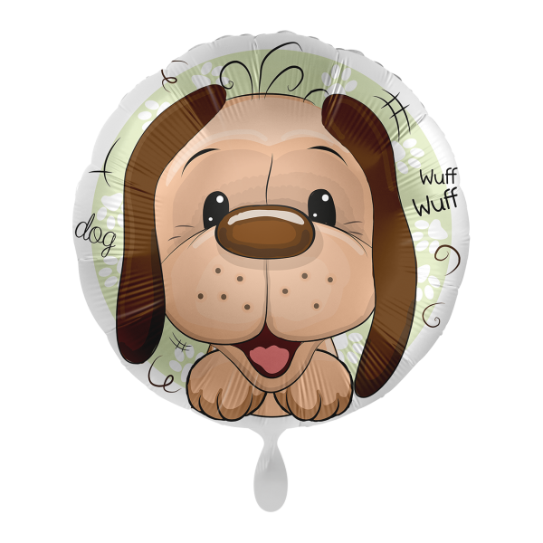 1 Ballon - Playful Dog