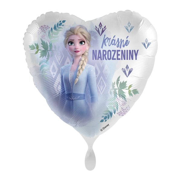 1 Balloon - Disney - Birthday with Elsa - CZE