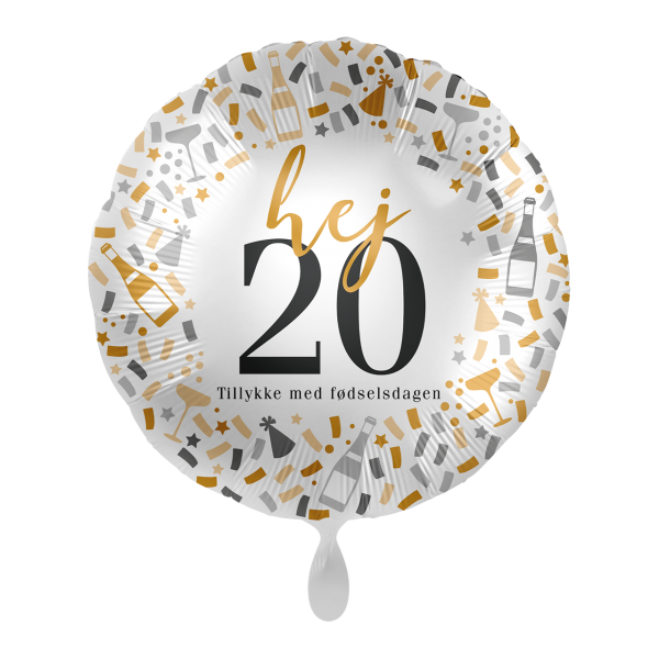 1 Balloon - Hello 20 - DAN