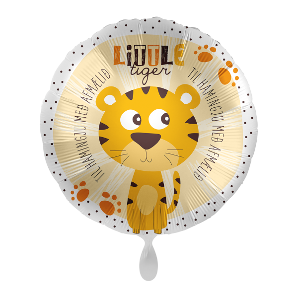1 Balloon - Little Tiger Birthday - ICE